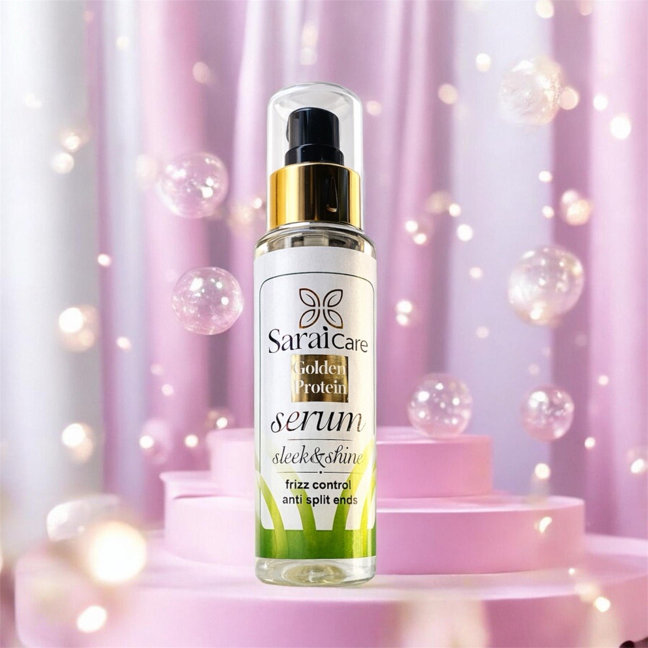 Golden Protein Sleek & Shine Hair Serum – 100ml