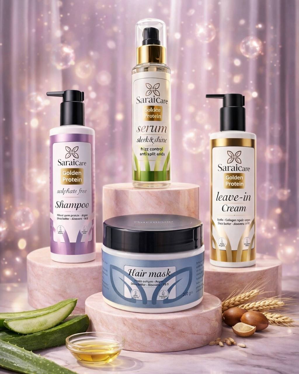 SaraiCare Golden Protein Full Bundle