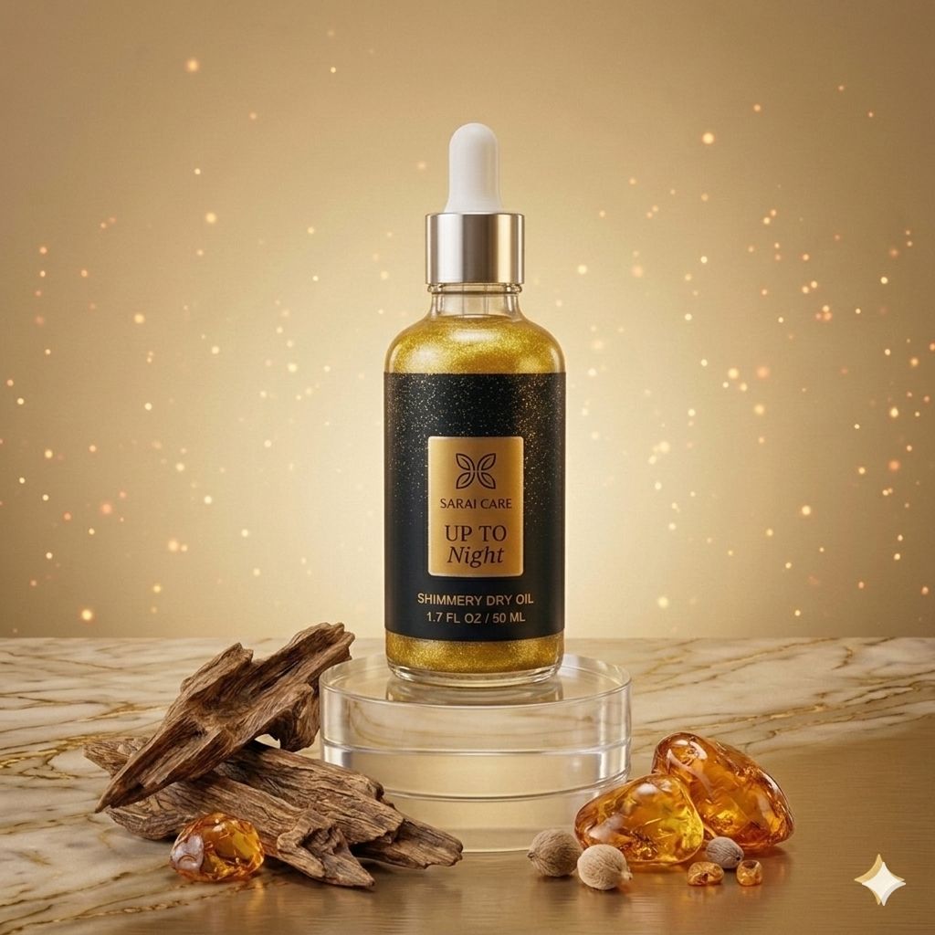 Sarai Care – Up To Night Shimmery Dry Oil